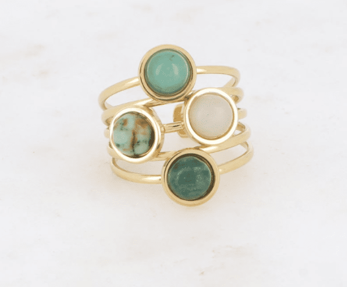 Bague Cabochons  Ronds