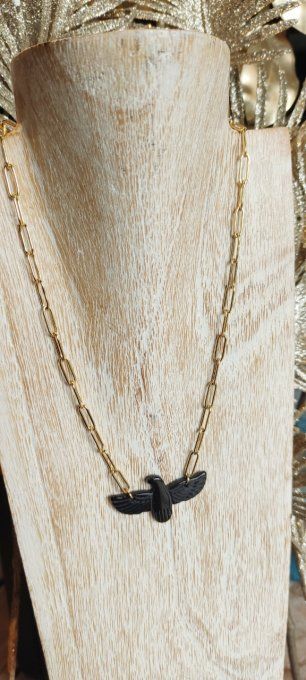 Collier Aigle Noir